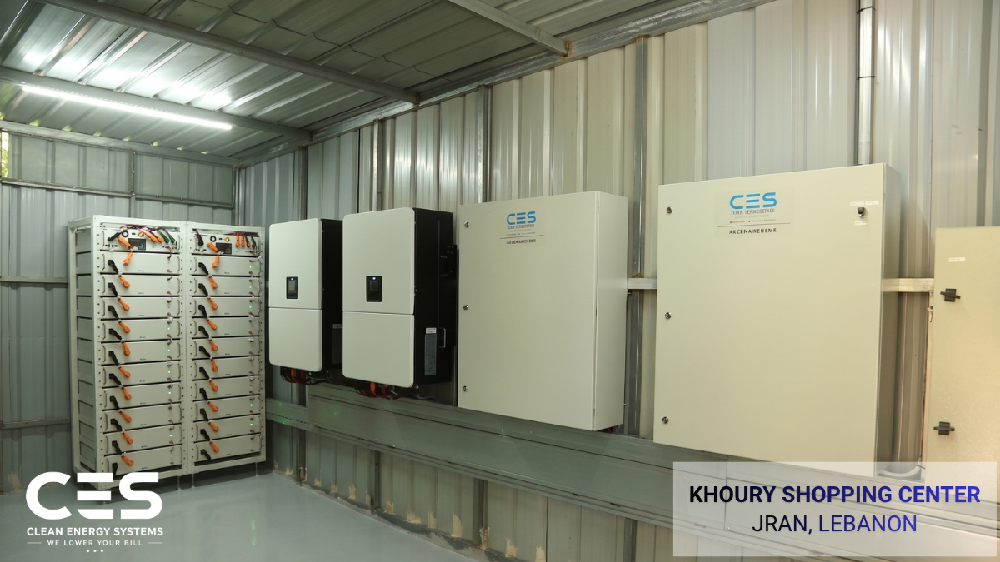 Koury Shopping Center battery energy storage system